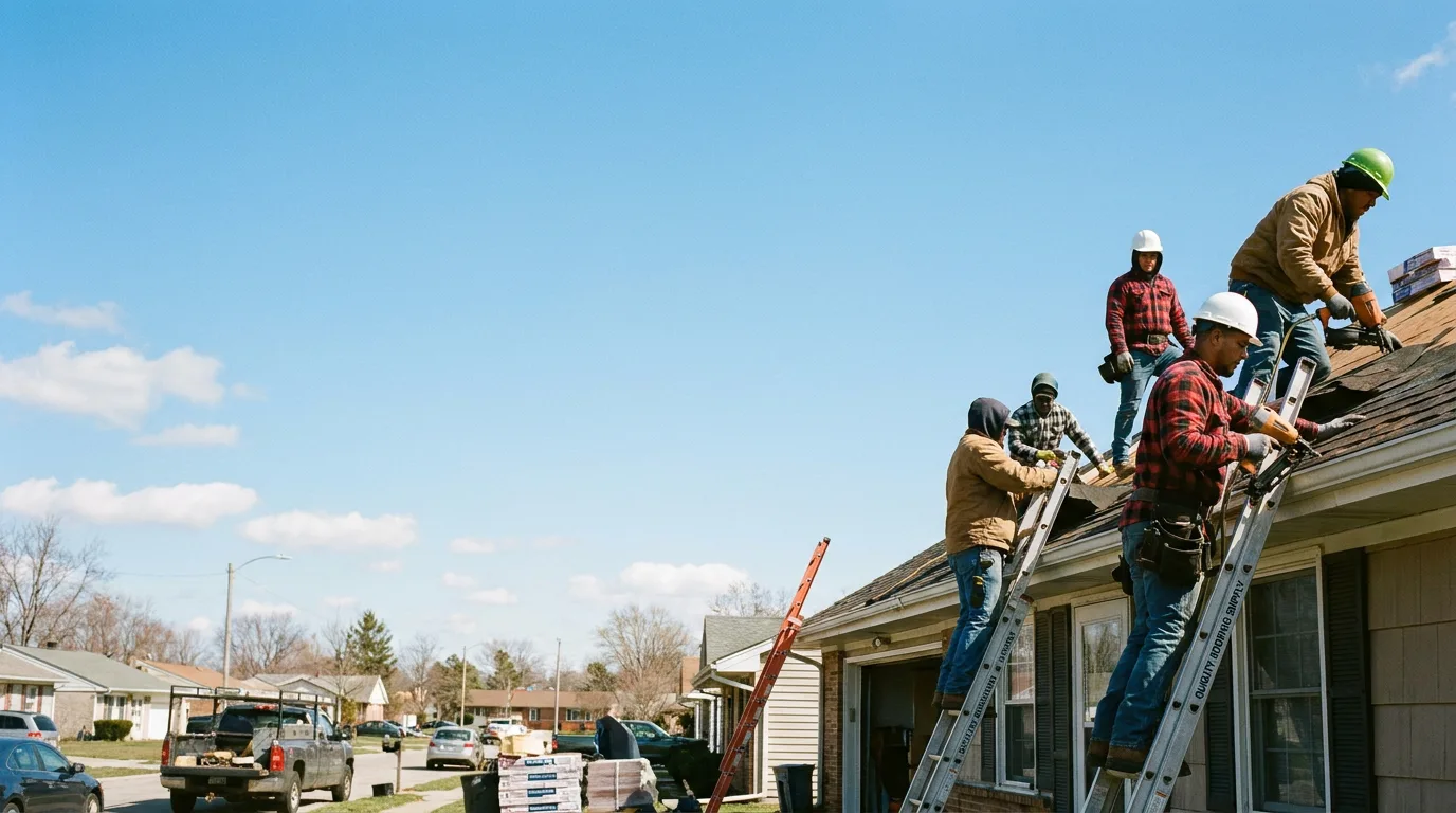 Roofing in East Fultonham, OH near me